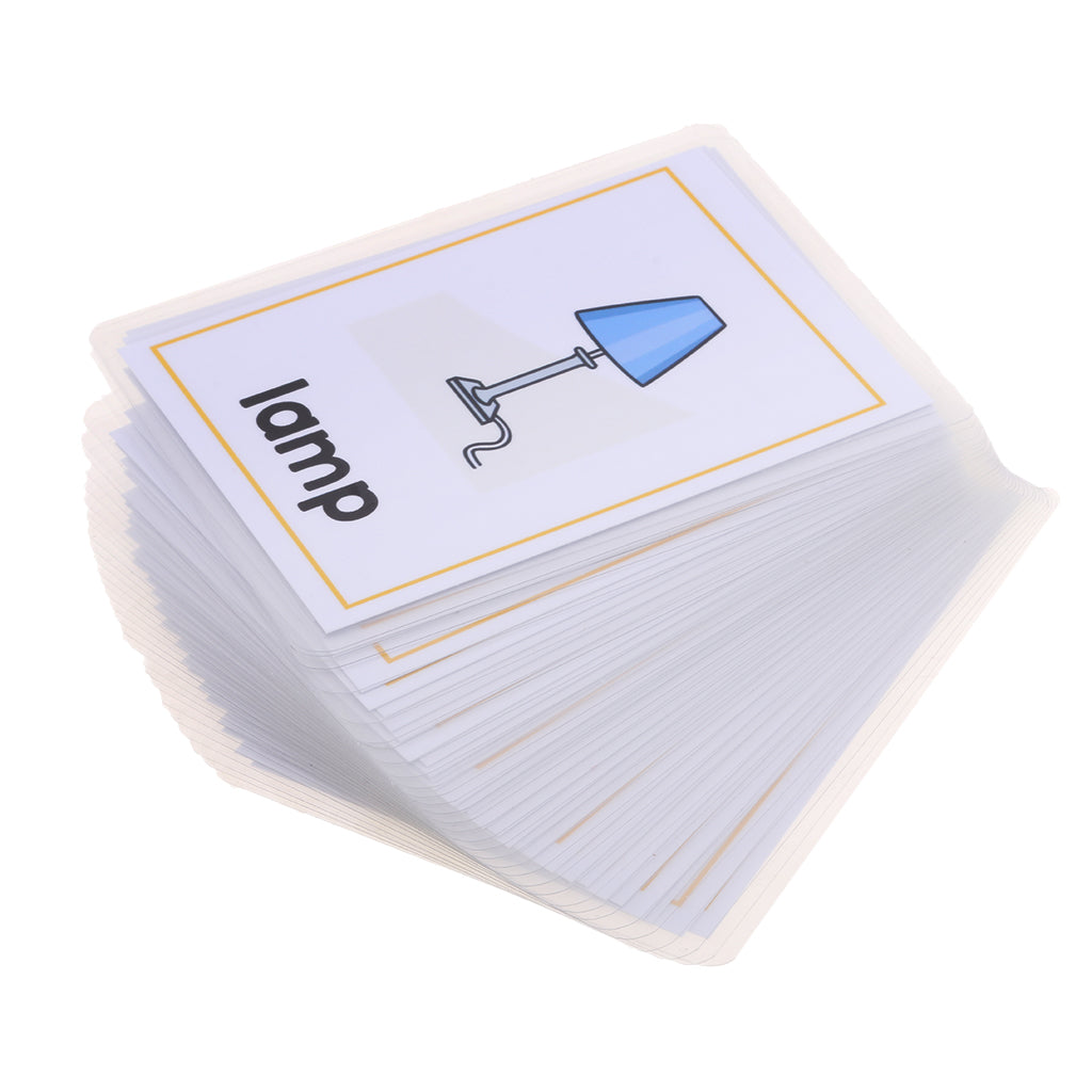 Kids Early Educational Flash Cards 32x Furniture Appliance