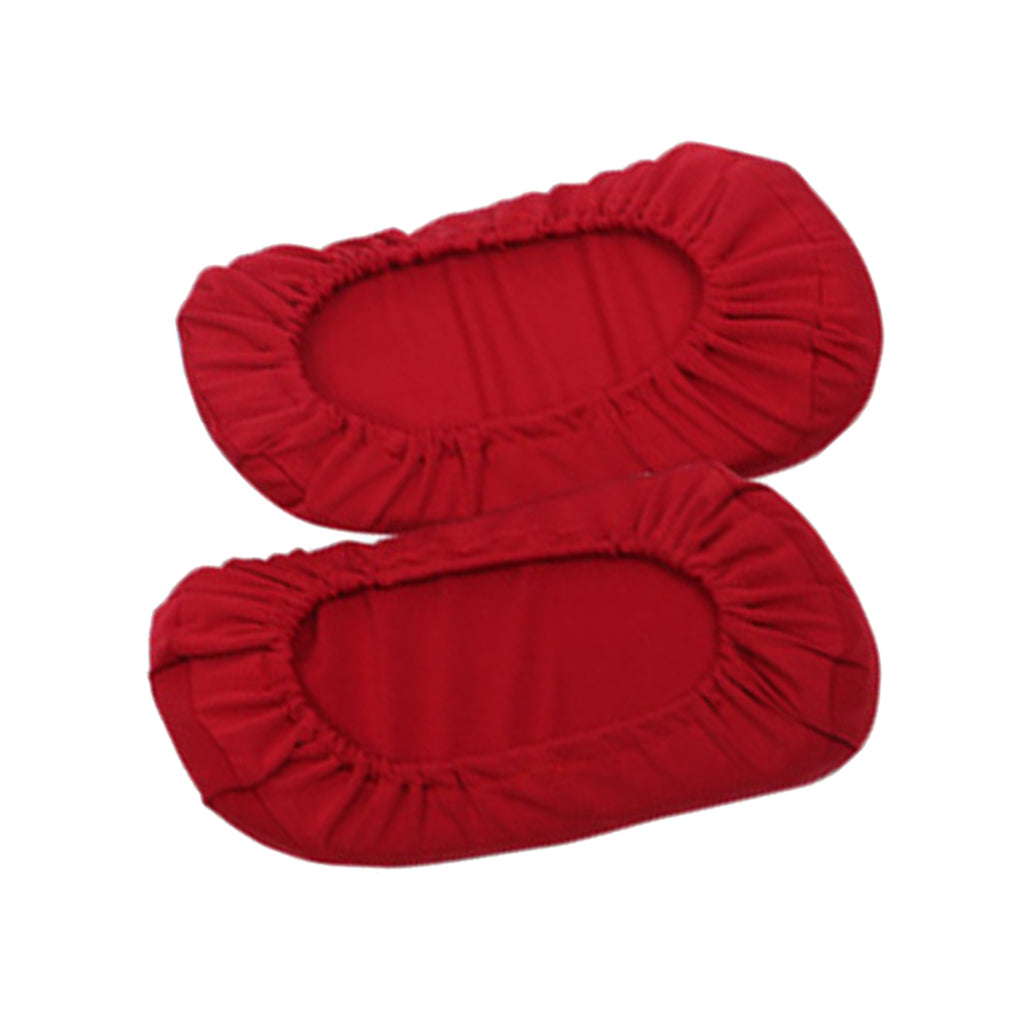 2 Pairs Chair Armrest Covers Elastic Protector chair Arm Cover Navy /Red