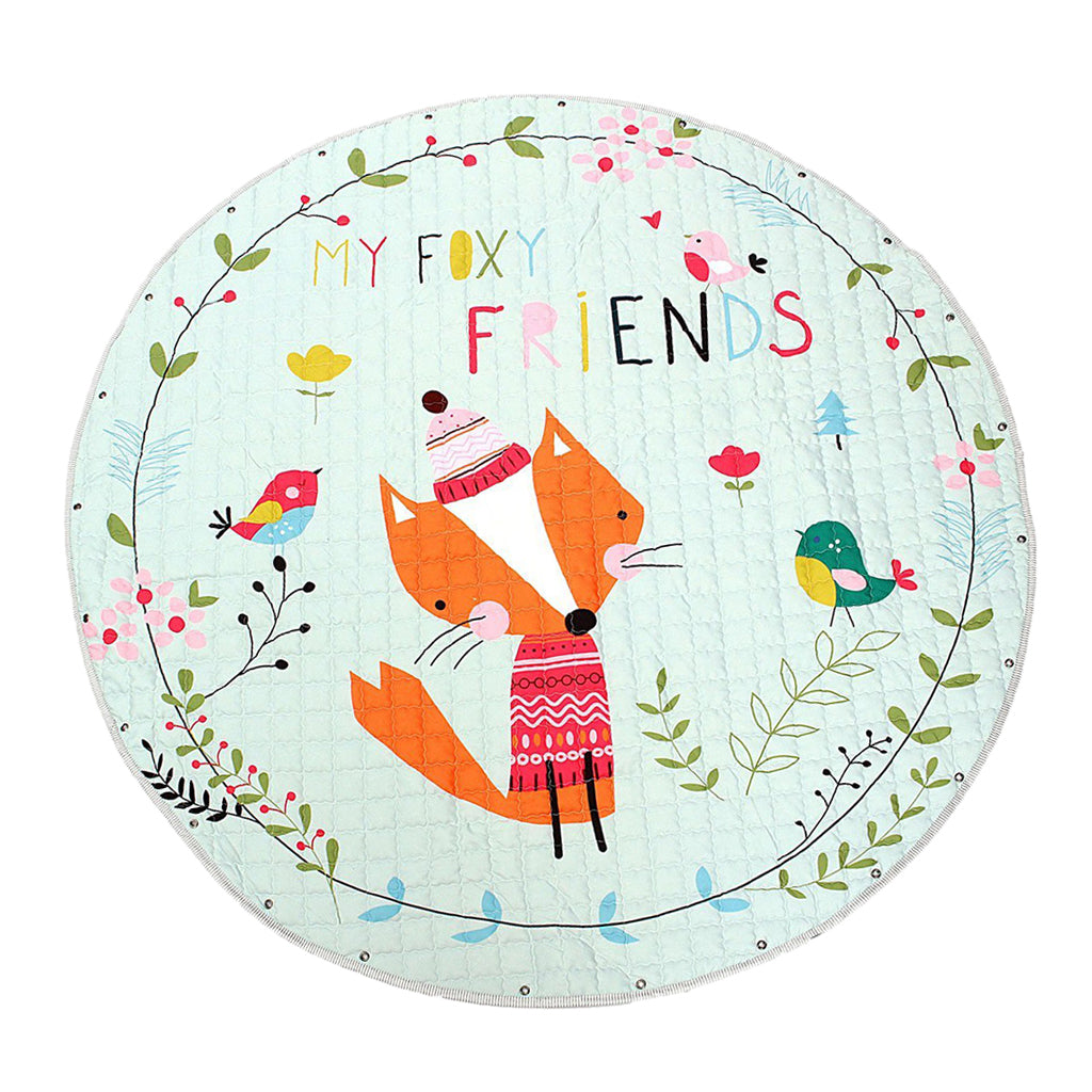 Foldable Baby Play Mat Floor Carpet Rug Crawling Blanket Little