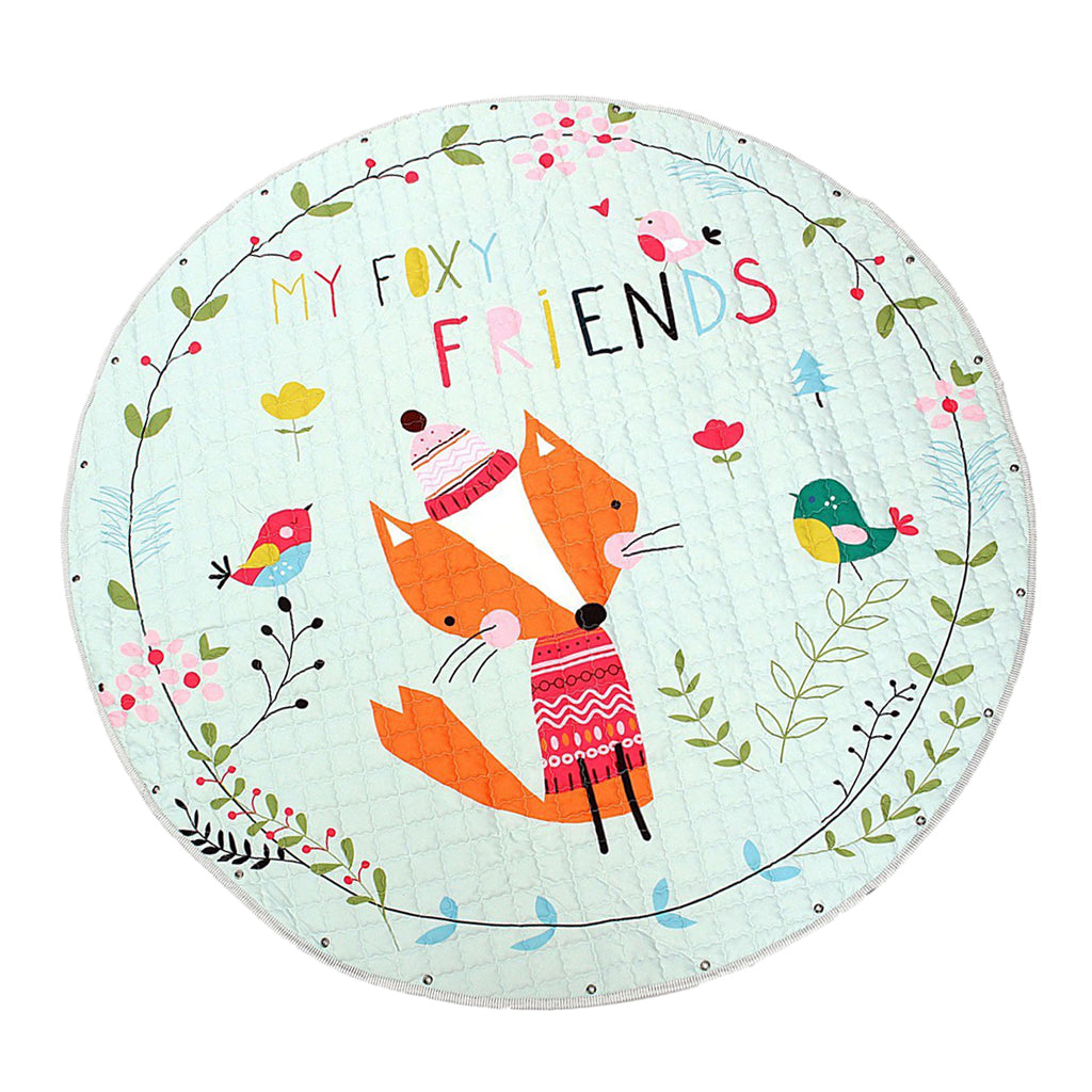 Foldable Baby Play Mat Floor Carpet Rug Crawling Blanket Little