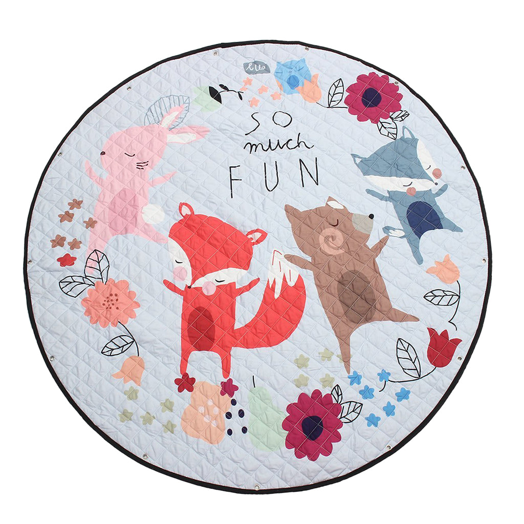 Foldable Baby Play Mat Floor Carpet Rug Crawling Blanket Friend