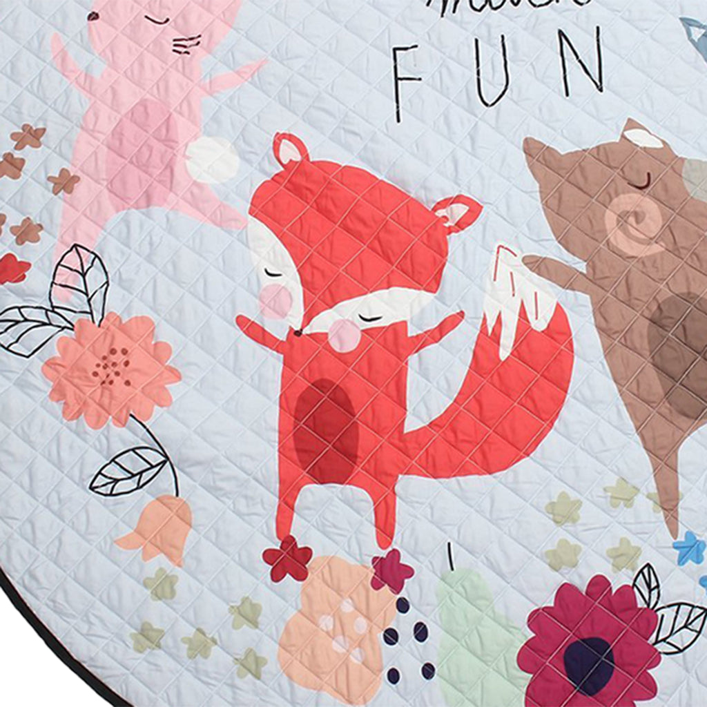 Foldable Baby Play Mat Floor Carpet Rug Crawling Blanket Friend
