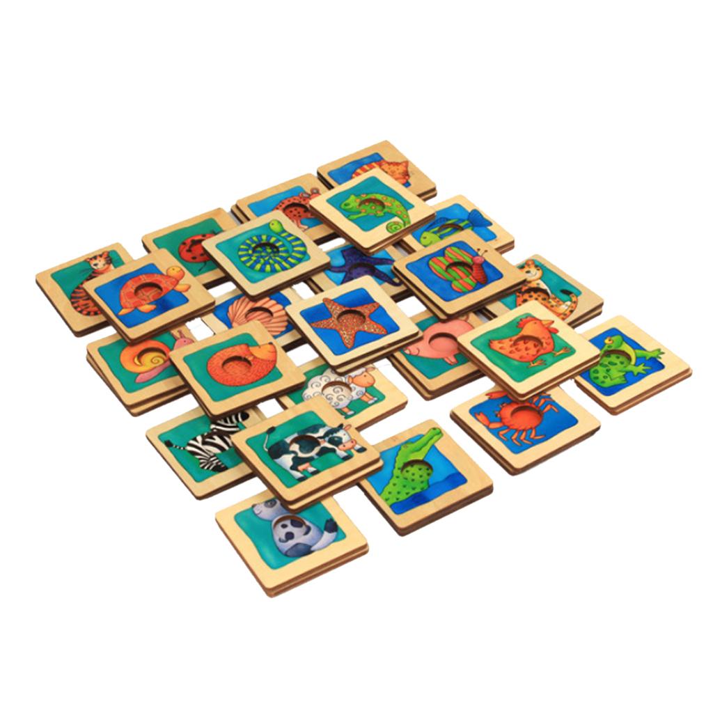 Early Educational Toy - Animal Body Board Matching for Fun