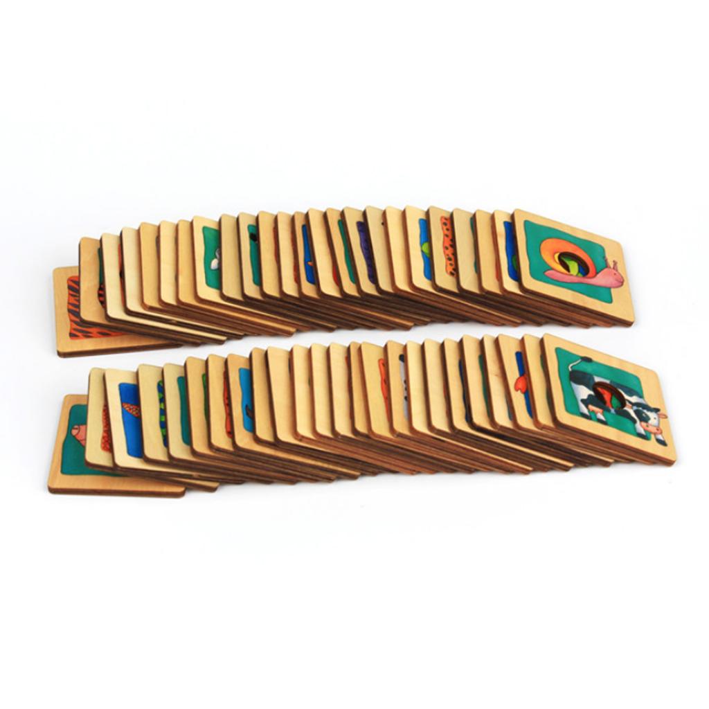 Early Educational Toy - Animal Body Board Matching for Fun