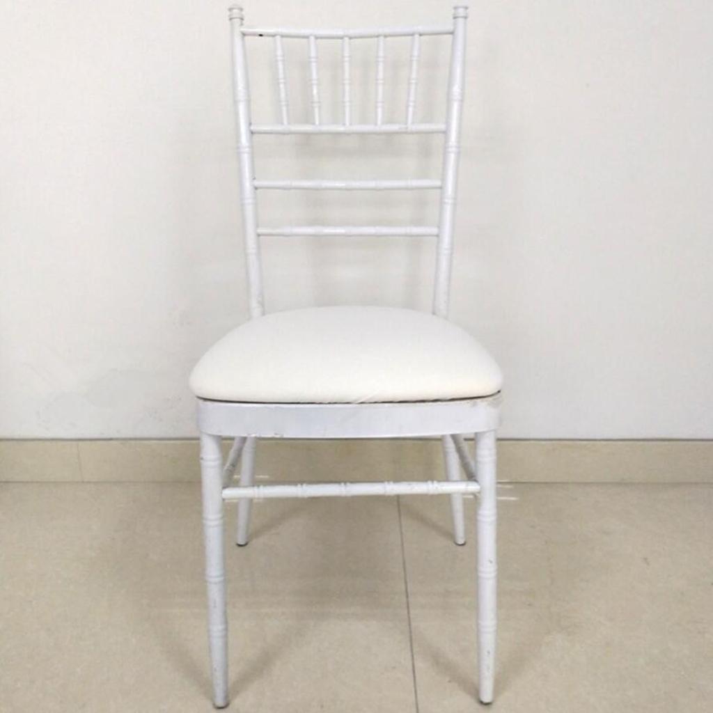 10Pcs Spandex Stretch Chair Cover Wedding Dining Chair Slipcover White
