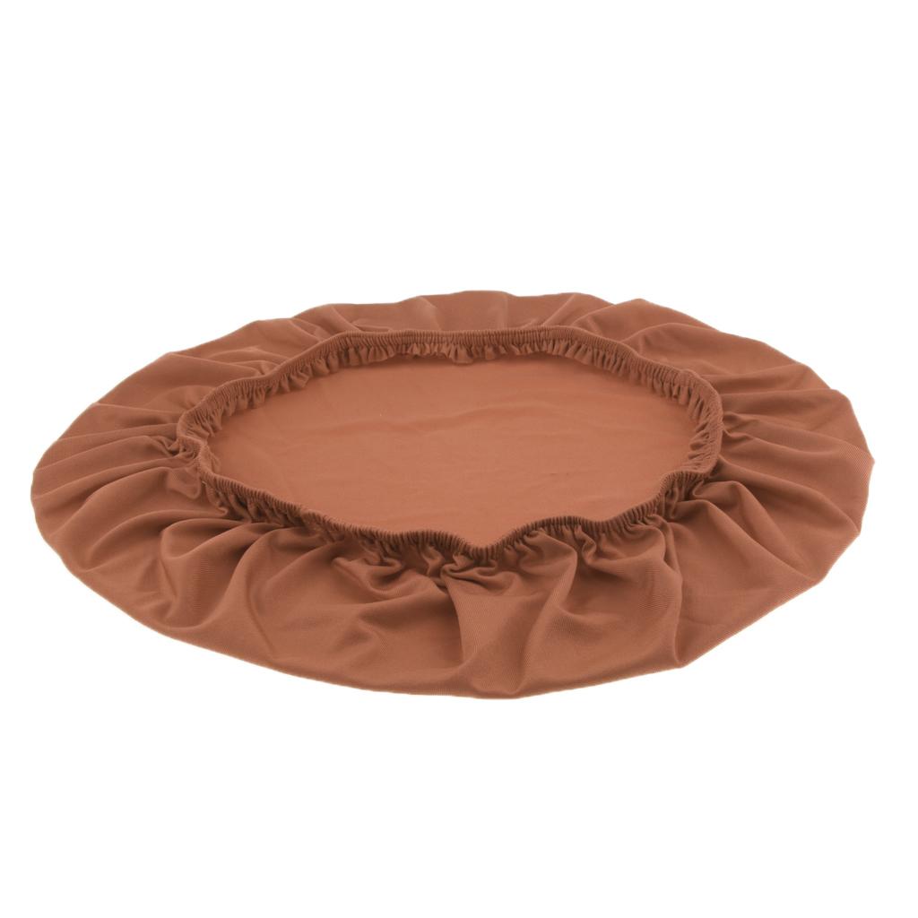 10Pcs Spandex Stretch Chair Cover Wedding Dining Chair Slipcover Golden