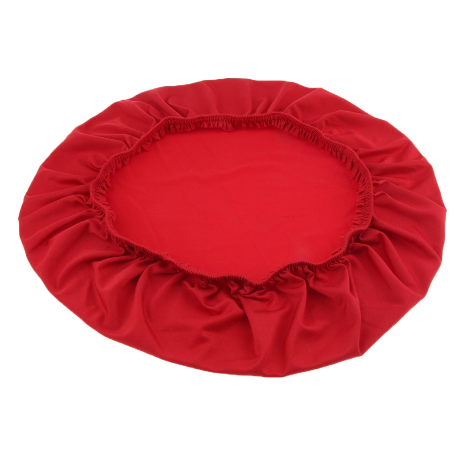 10Pcs Spandex Stretch Chair Cover Wedding Dining Chair Slipcover Red