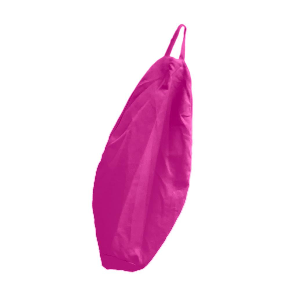 Solid Color Linen Bean Bag Cover Sofa Slipcover Pink