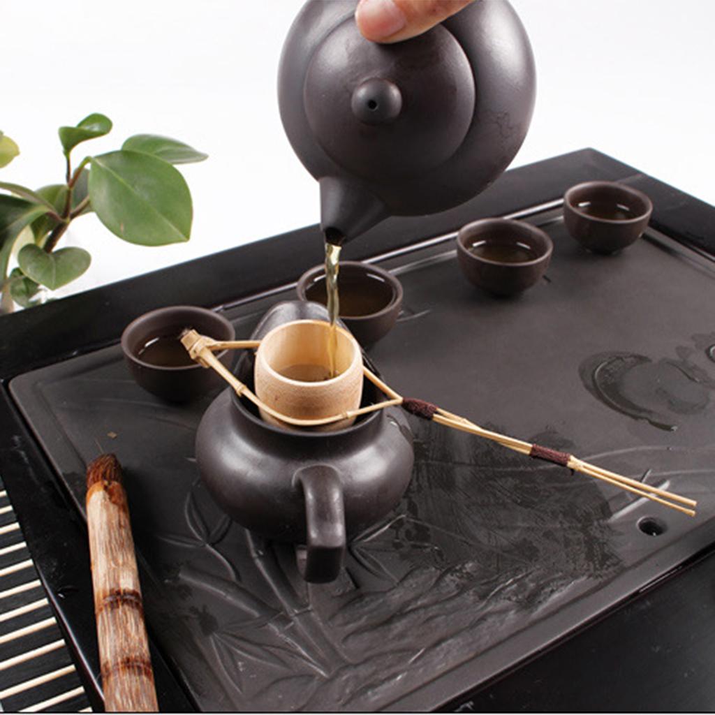 Bamboo Tea Filter Strainer Chinese Tea Ceremony Kung Fu Tea Tool #3