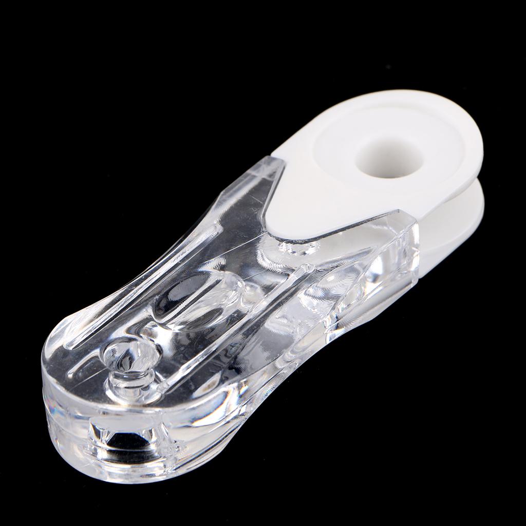 5Pcs Window Curtain Hardware Accessories White