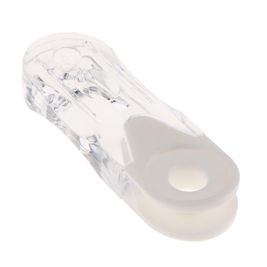 5Pcs Window Curtain Hardware Accessories White