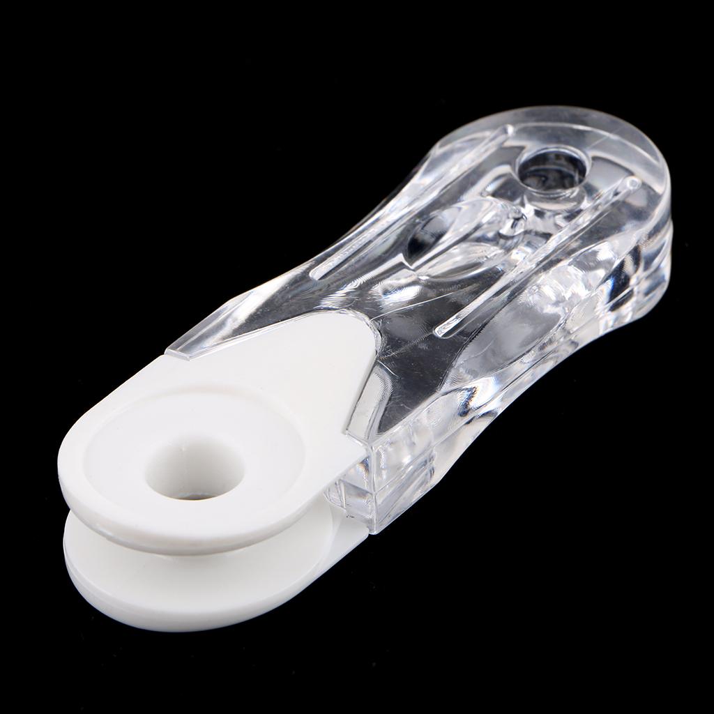 5Pcs Window Curtain Hardware Accessories White