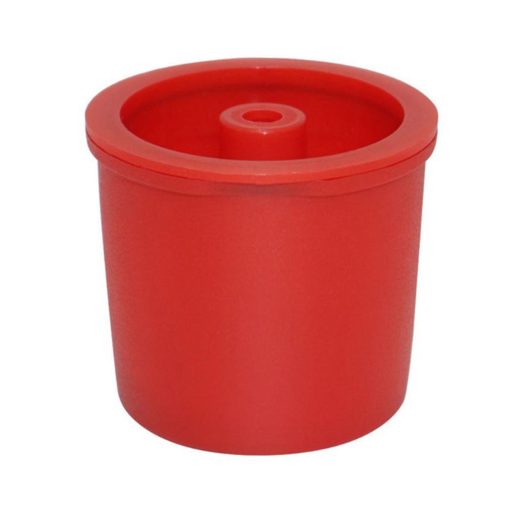 4Pieces Refillable Reusable Coffee Filter Filling Capsule For Illy Red