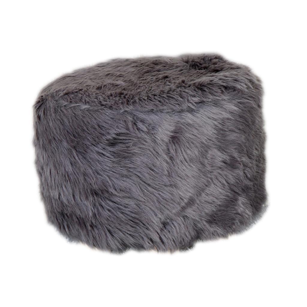 Fantastic Comfortable Stool Covers for Home Living Room Decorations Gray