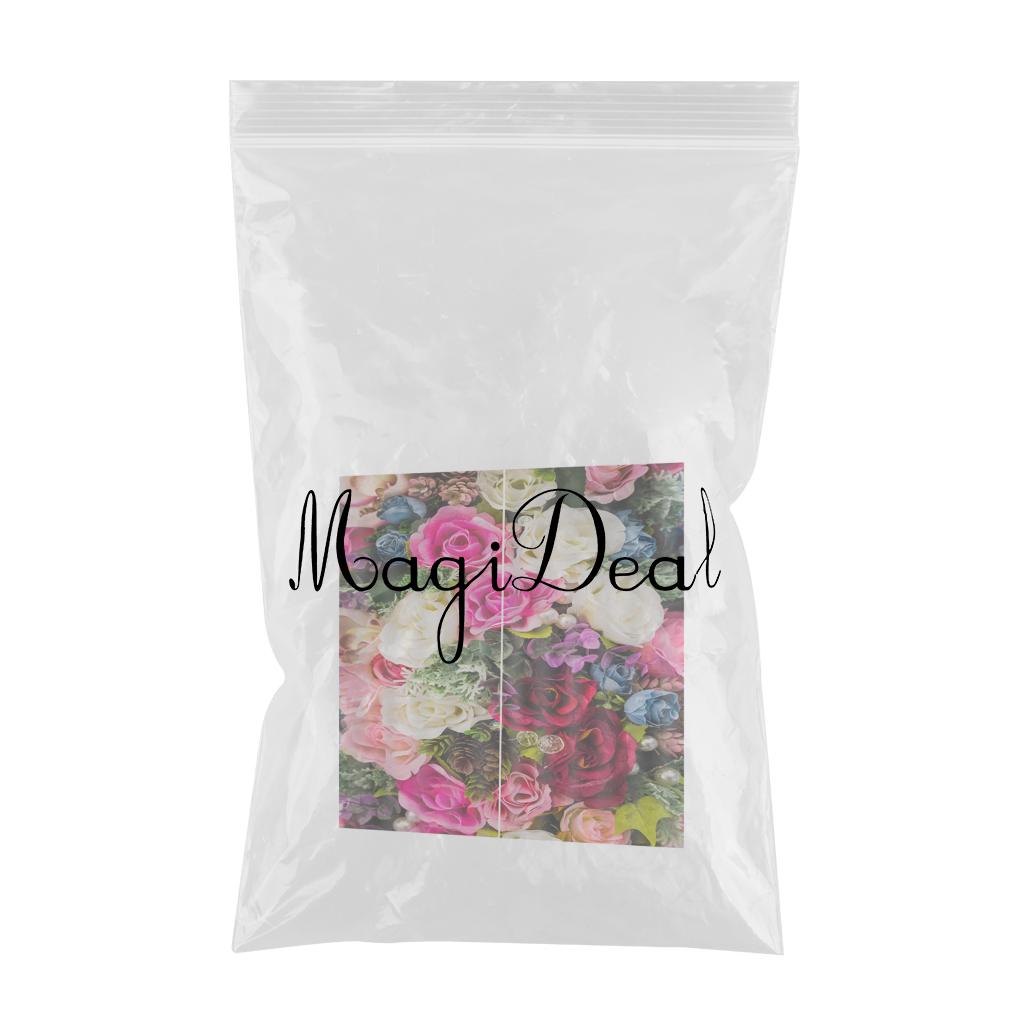 Charming Floral Printed Window Curtains Bath Drapes 8