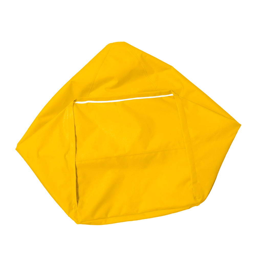 Drop Bean Bag Cover Stuffed Animal Toy Storage Bedding Organizers Yellow
