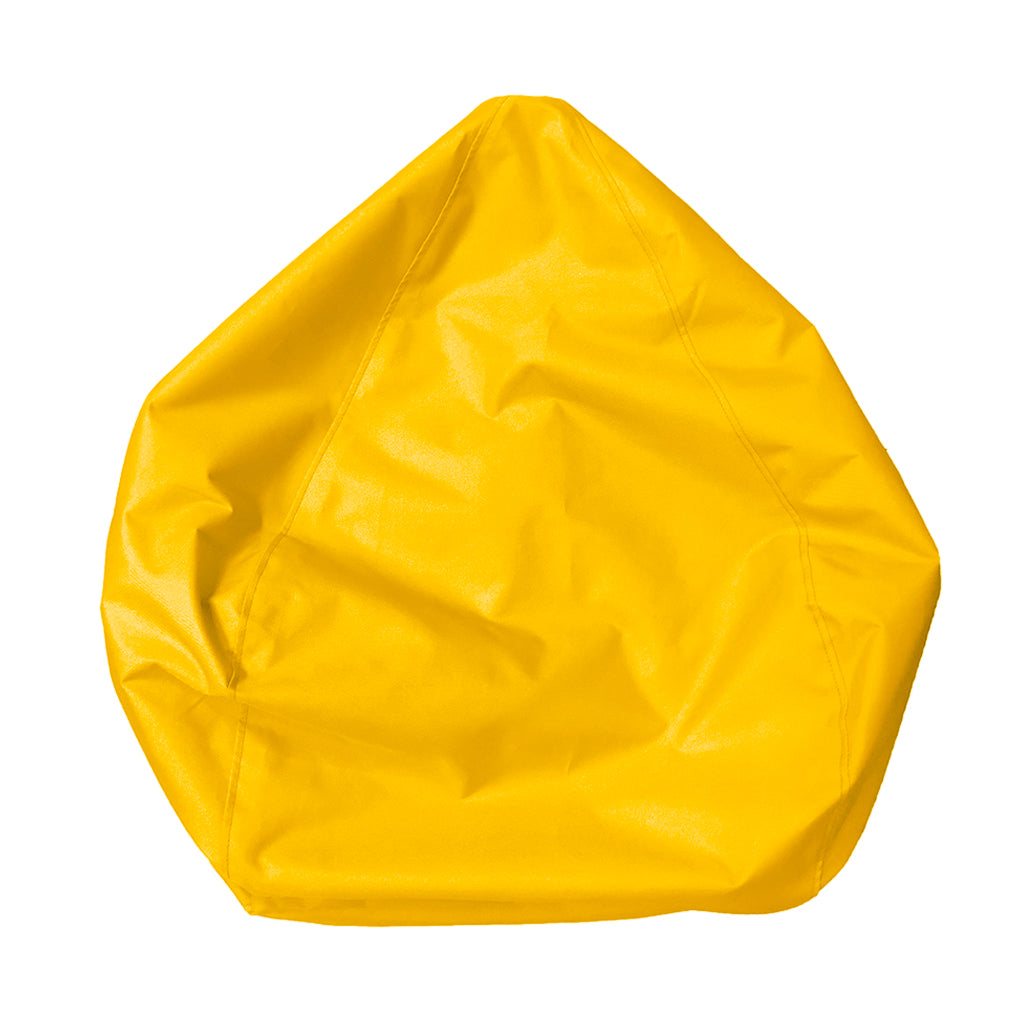 Drop Bean Bag Cover Stuffed Animal Toy Storage Bedding Organizers Yellow