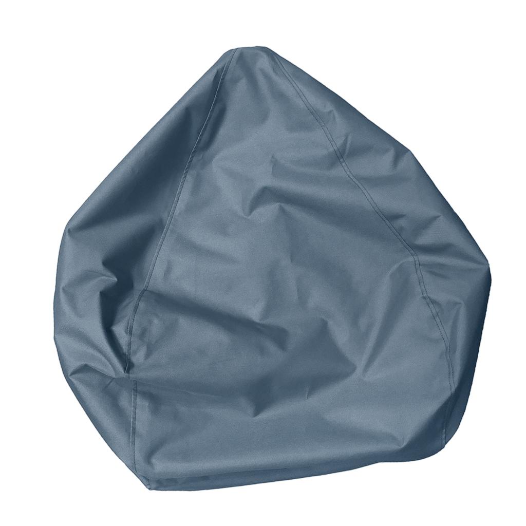 Oxford Beanbag Cover Recliner Cover Outdoor Indoor Beanbag Sofa Cover Grey