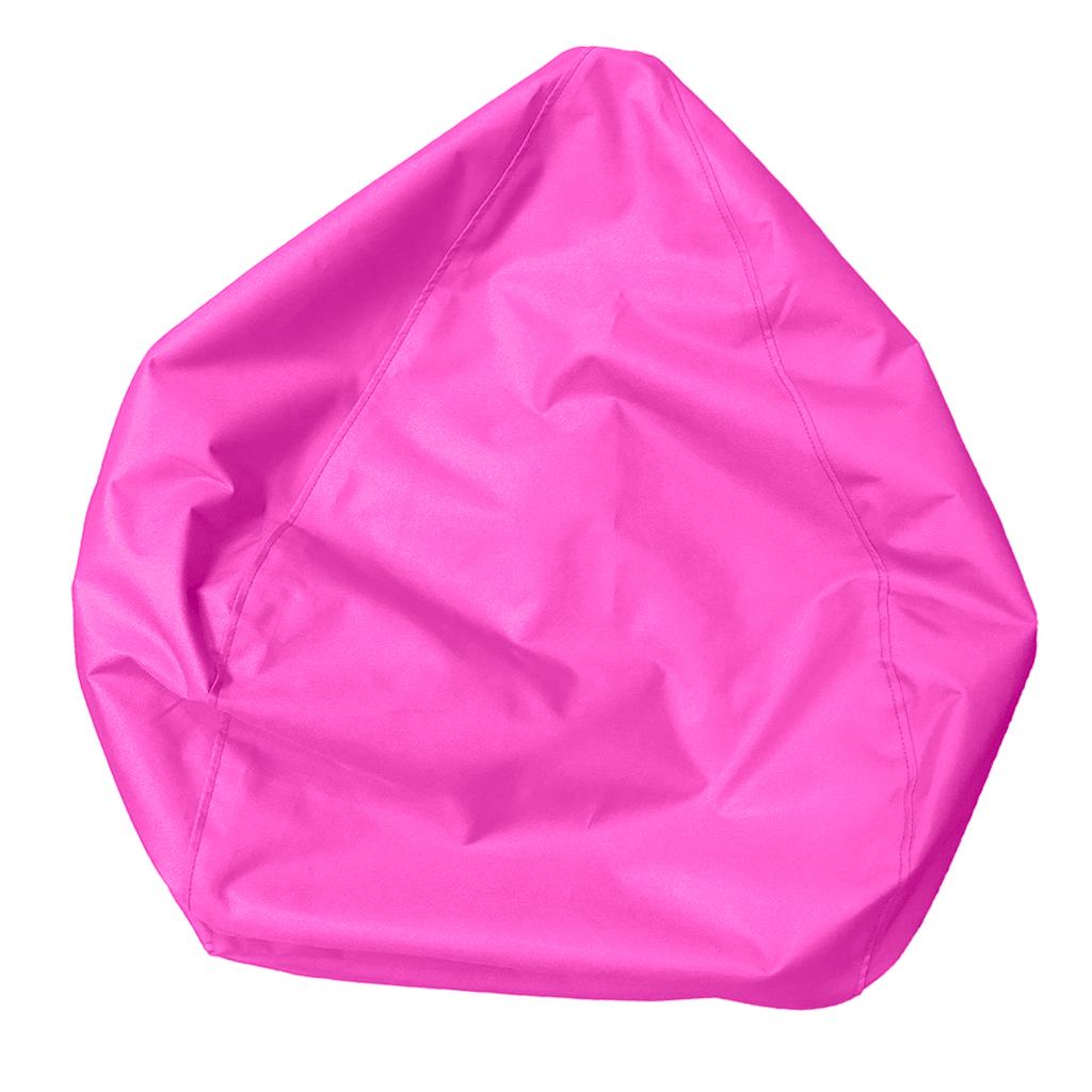 Drop Bean Bag Cover Stuffed Animal Toy Storage Bedding Organizers Rose Red
