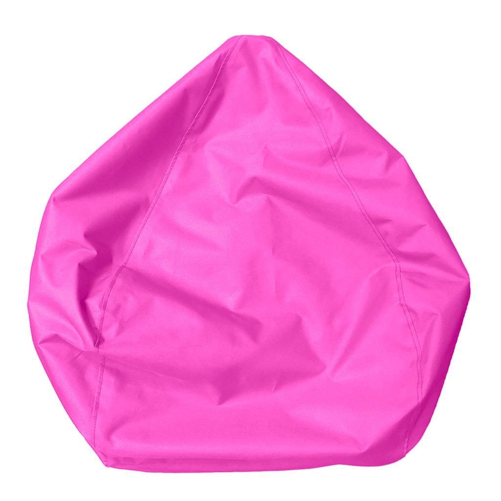 Drop Bean Bag Cover Stuffed Animal Toy Storage Bedding Organizers Rose Red