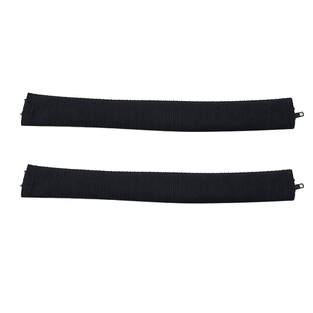 1 Pair Chair Armrest Covers Elastic Protector Room chair Arm Cover Black