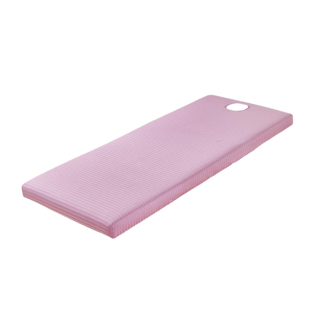 Reusable SPA Massage Cloth Bed Sheet Cover with Face Hole 190x70cm Purple