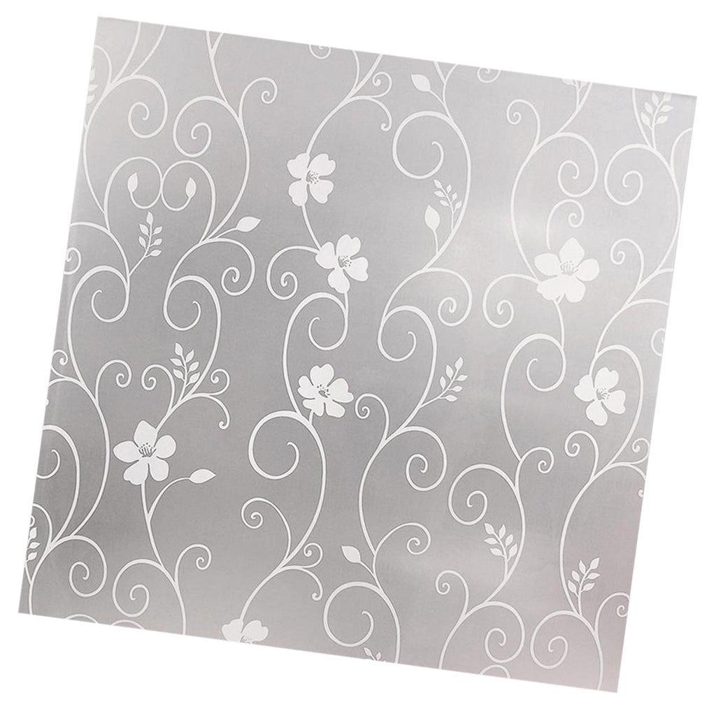 Self Adhesive Frosted Window Film For UV Rejection Heat Control Style 4