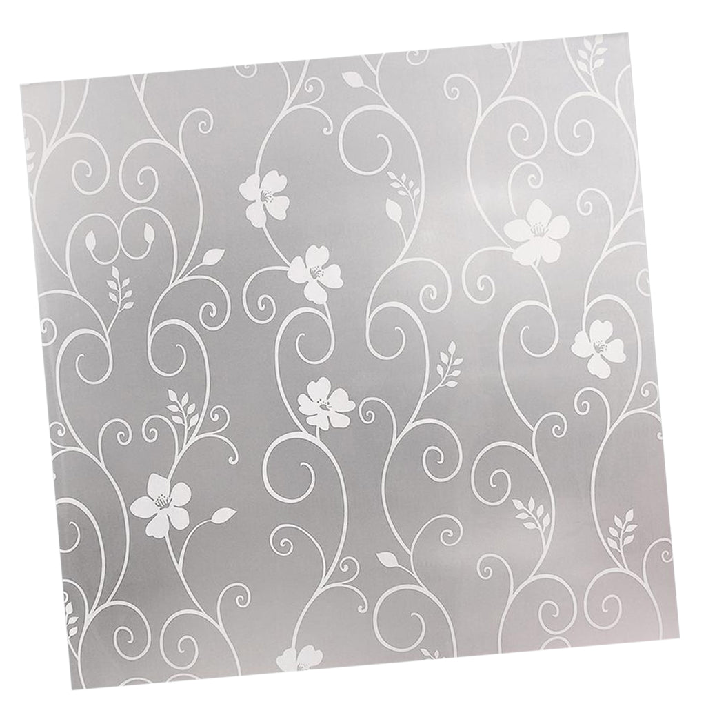 Self Adhesive Frosted Window Film For UV Rejection Heat Control Style 4
