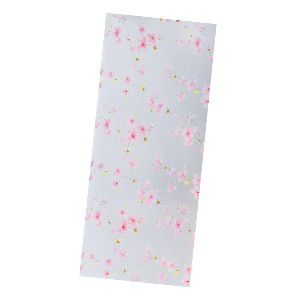 Self Adhesive Frosted Window Film For UV Rejection Heat Control Style 14
