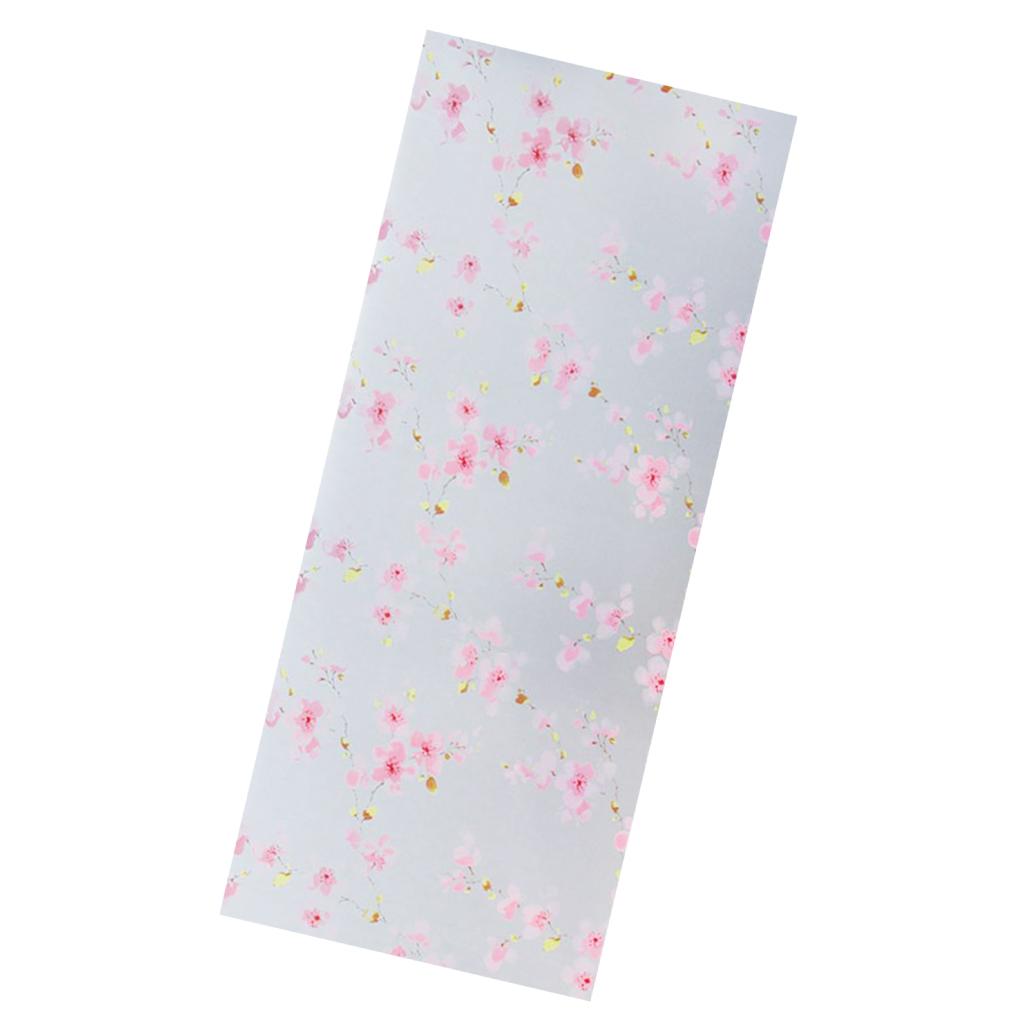 Self Adhesive Frosted Window Film For UV Rejection Heat Control Style 14