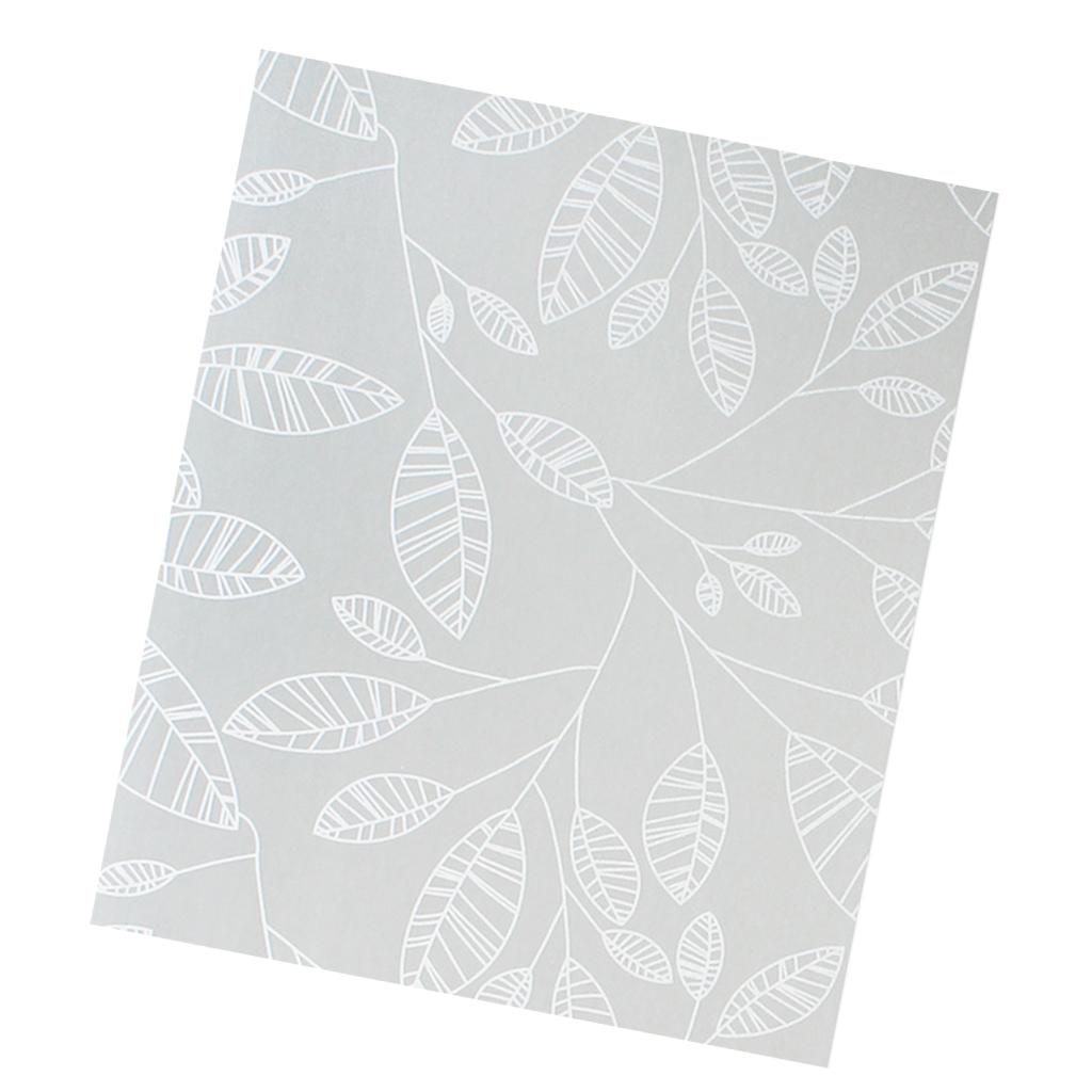 Self Adhesive Frosted Window Film For UV Rejection Heat Control Style 25