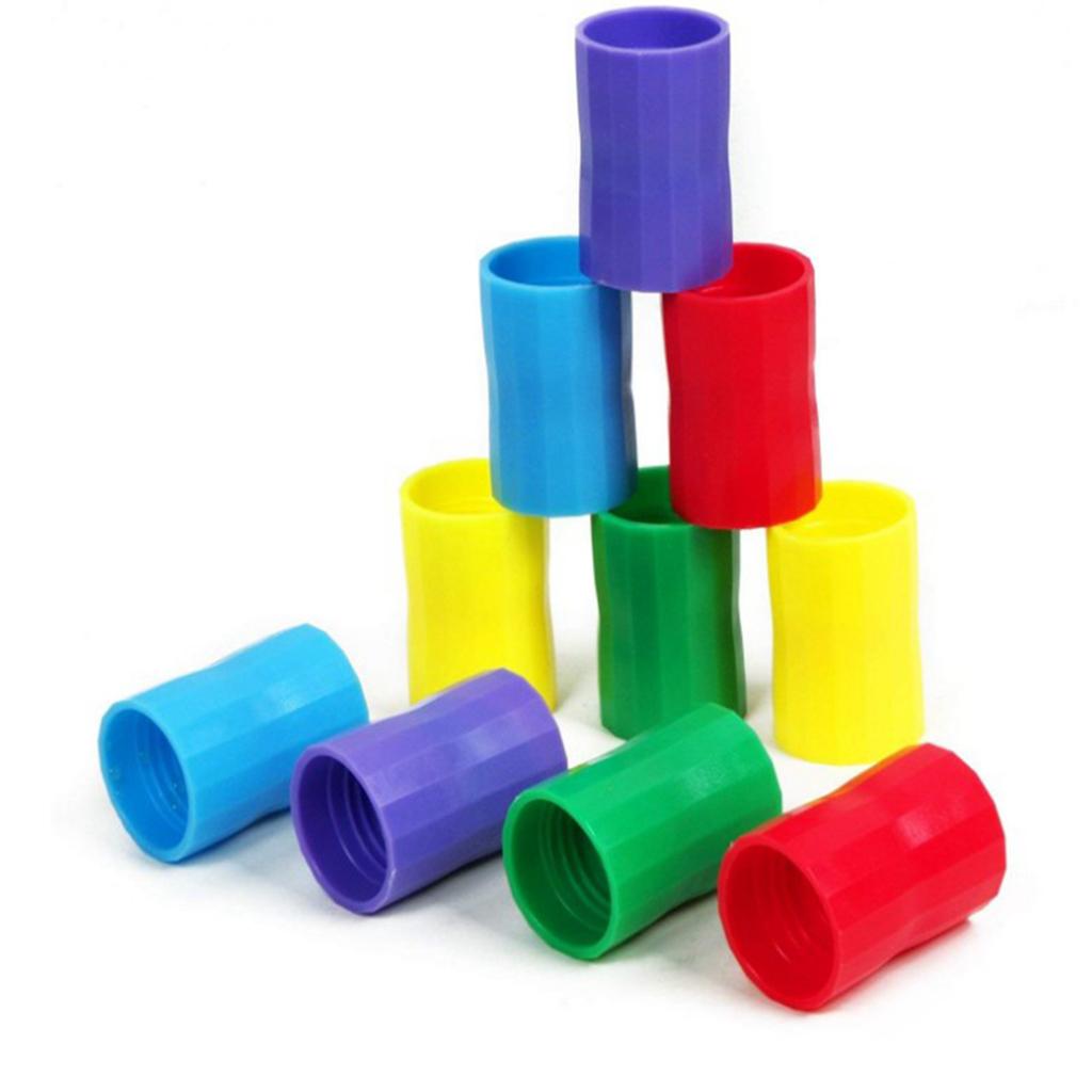 5 Pieces Bottle Connectors Connector Cyclone Tube Science Toy Green