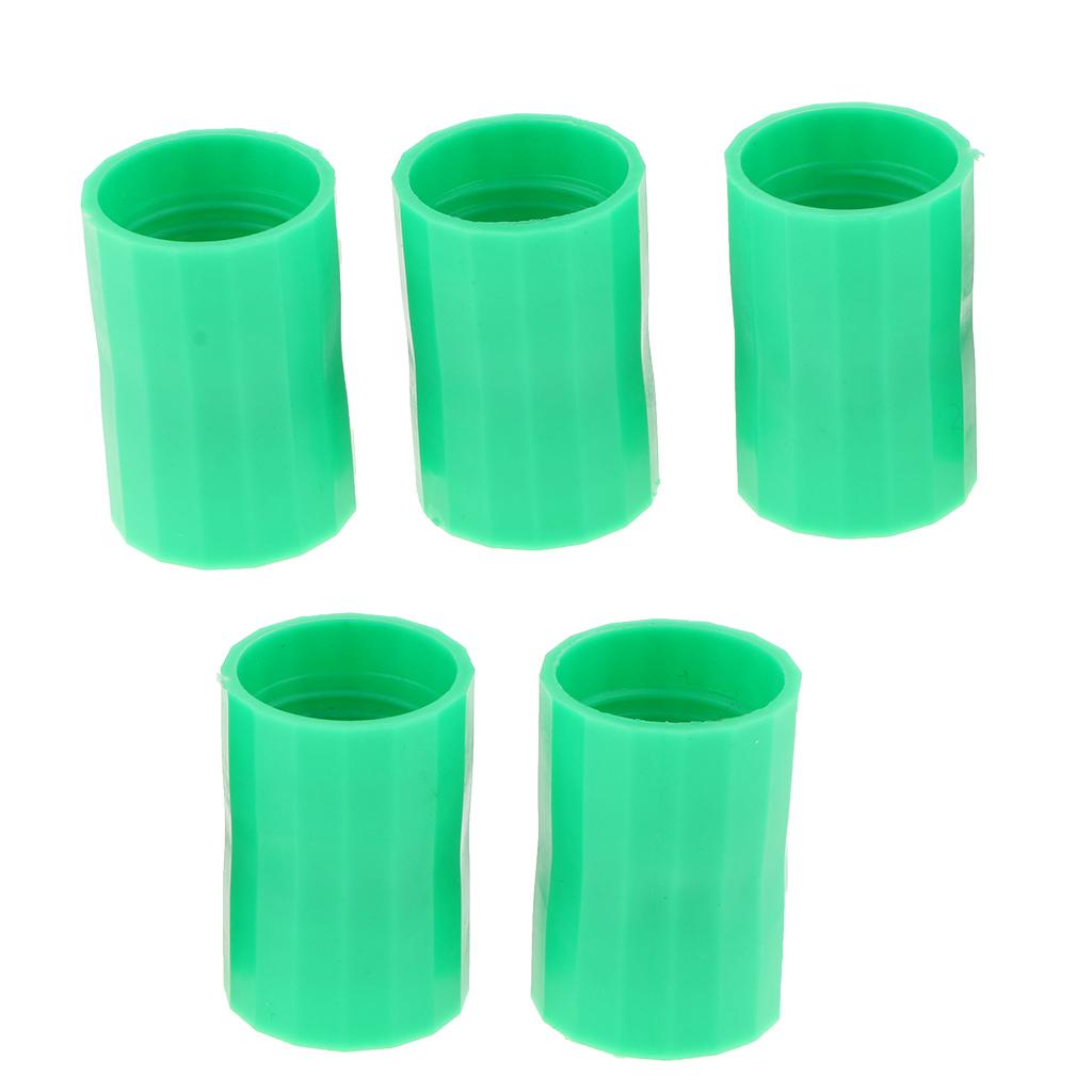 5 Pieces Bottle Connectors Connector Cyclone Tube Science Toy Green