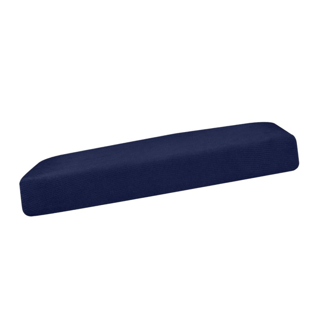 Sofa Futon Seat Cushion Cover Couch Slipcover Protector Dark Blue_Size M