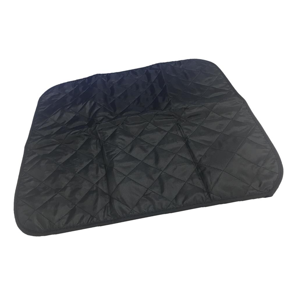 Reversible Quilted Waterproof Pet Mat 1-Seater Sofa Armchair Cover Black