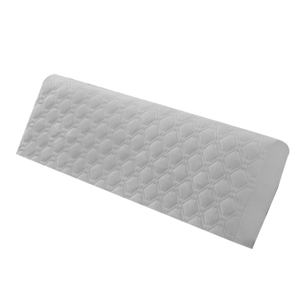 Thickening Stretch Bed Headboard Slip Cover Protector Decoration Gray