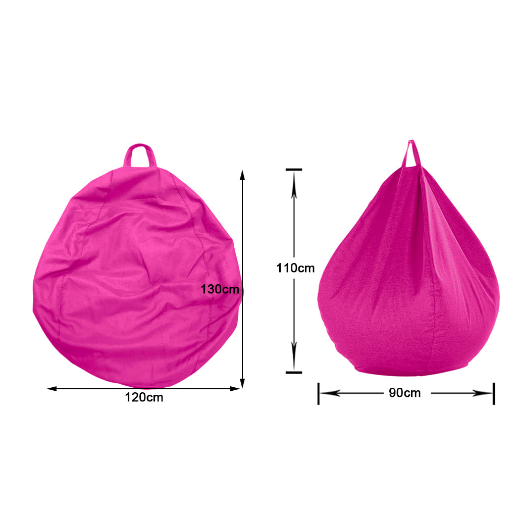 Beanbag Covers for Stuffed Animals 90*110cm Adult Size Sky Blue