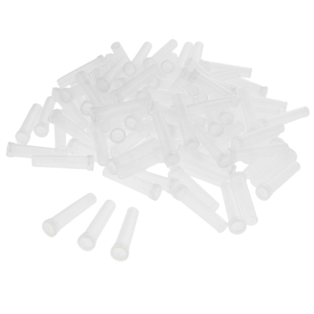 Plastic Flower Water Tubes Floral Tube/Vials Transparent_10.5x3.5cm