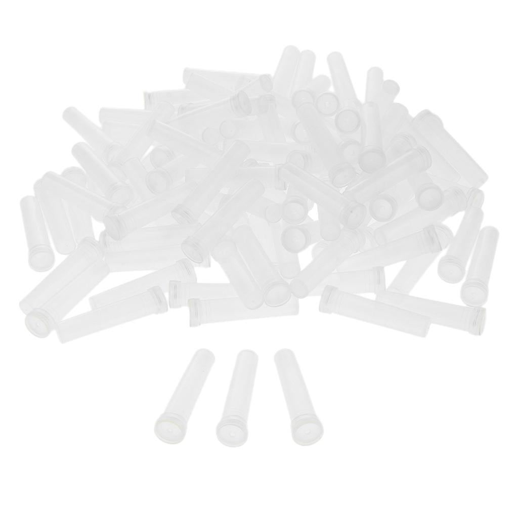 Plastic Flower Water Tubes Floral Tube/Vials Transparent_10.5x3.5cm