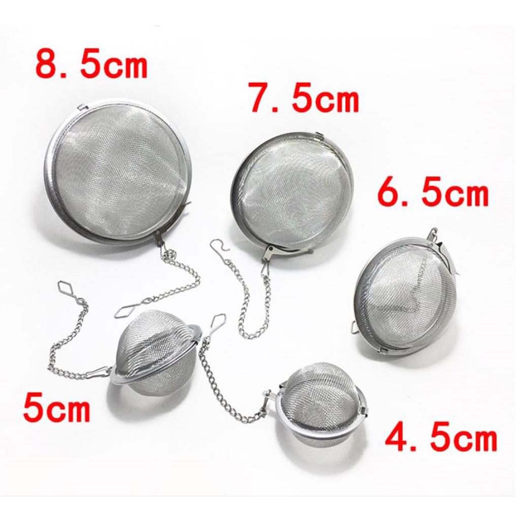 Stainless Steel Infuser Strainer Mesh Tea Filter Ball 4.5cm Dia