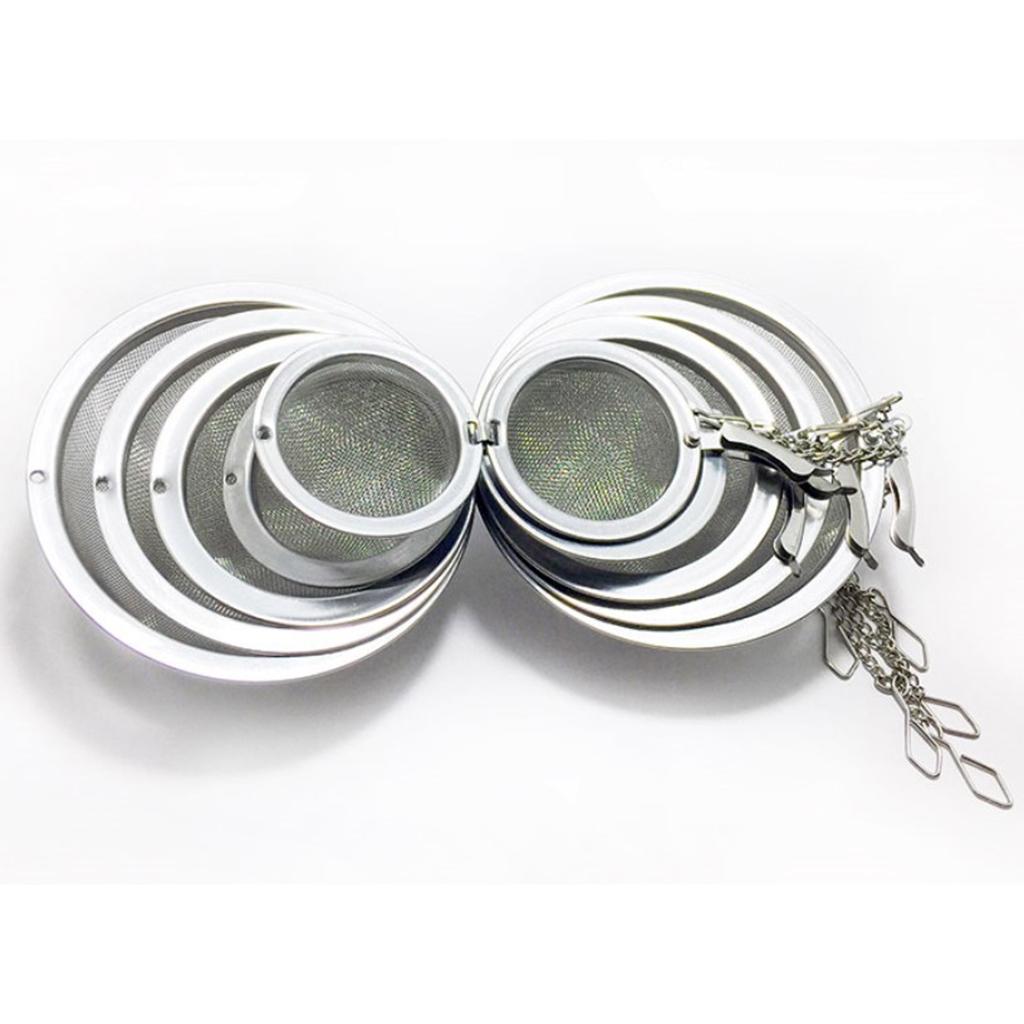 Stainless Steel Infuser Strainer Mesh Tea Filter Ball 6.5cm Dia