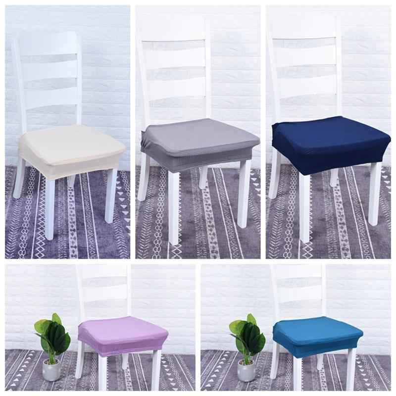 Stretch Waterproof Dining Chair Cover Seat Protectors Beige