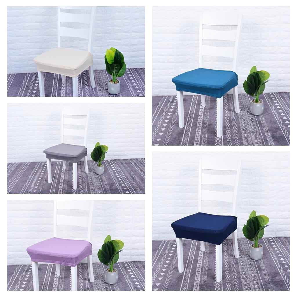 Stretch Waterproof Dining Chair Cover Seat Protectors Beige