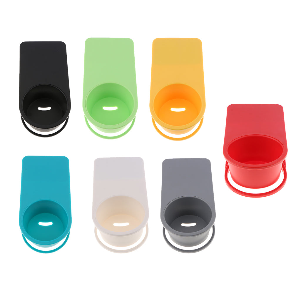 Drinks Coffee Cup Table Desk Cup Holder Stand Clip For Home Office White