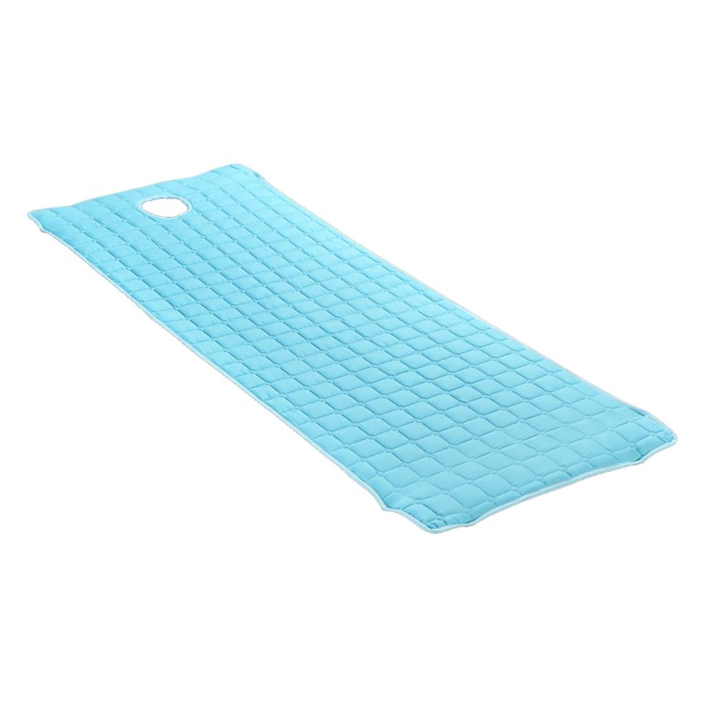 Non-slip Massage Table Sheet Cover with Elastic Band 190x80cm Blue