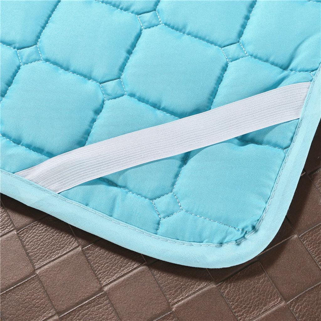Non-slip Massage Table Sheet Cover with Elastic Band 190x80cm Blue