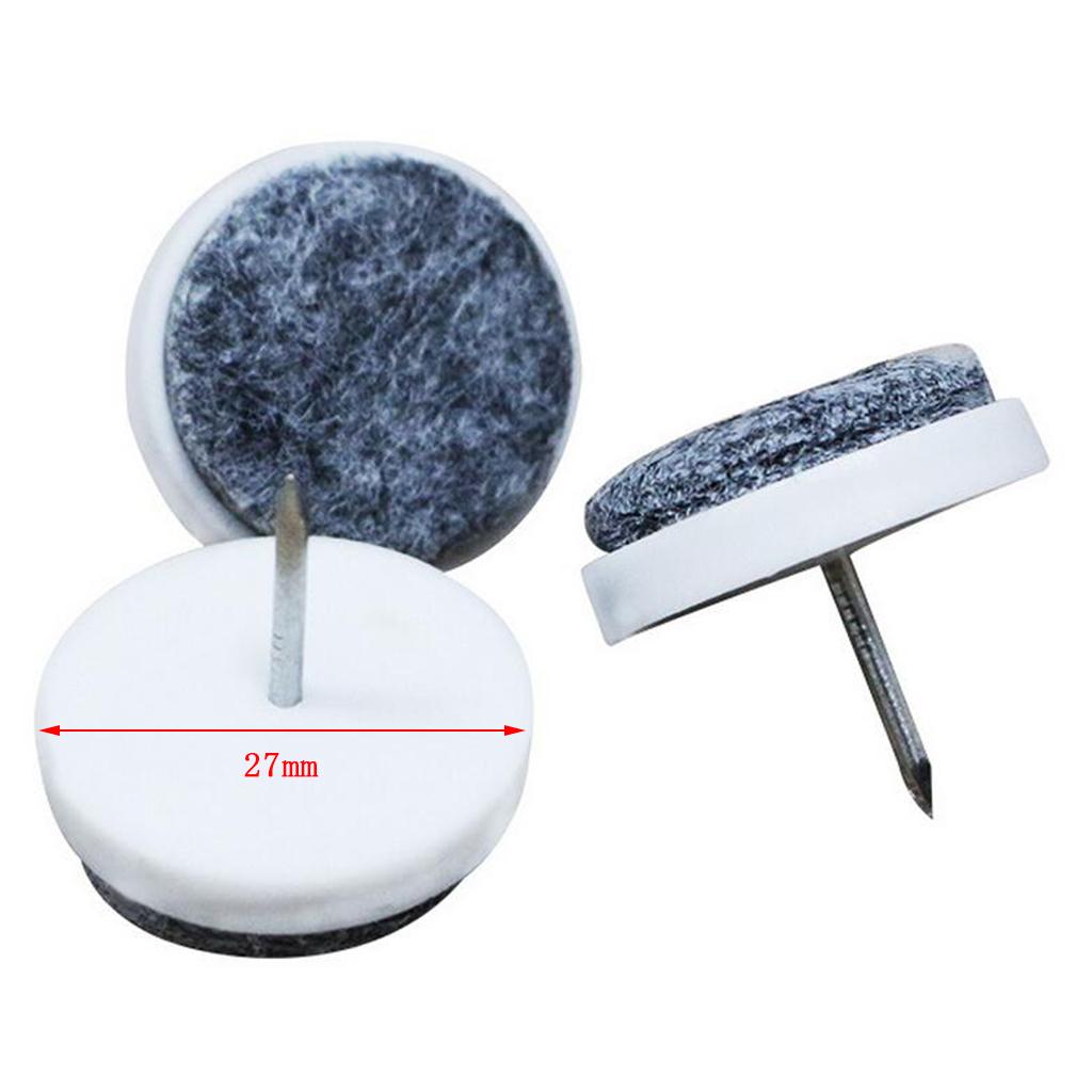 50pcs Furniture Nail Felt Pad Wooden Table Chair Leg Feet 27cm (50pcs)