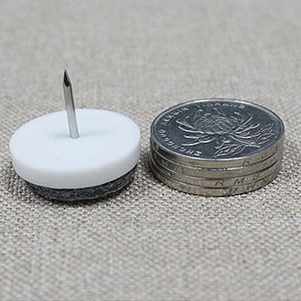 50pcs Furniture Nail Felt Pad Wooden Table Chair Leg Feet 27cm (50pcs)