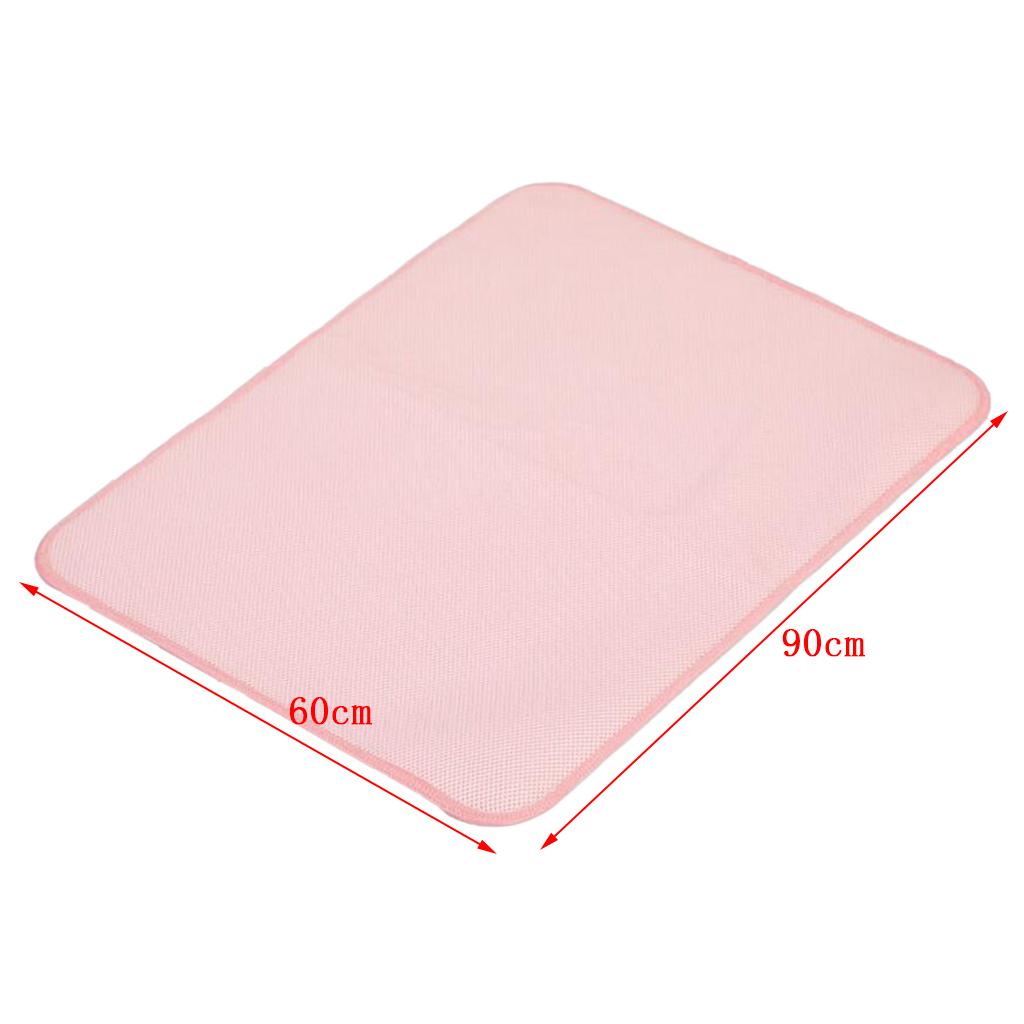 Reusable Waterproof Incontinence Bed Pad Baby Changing Pad Pink - 60x90cm