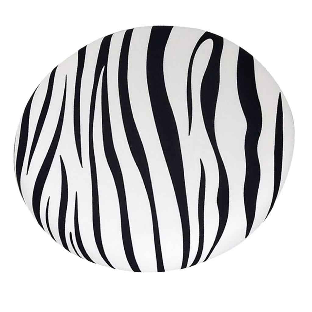 Fashionable Bar Stool Cover Round Lift Chair Seat Sleeve Salon Style_12